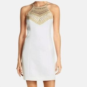 ❤️‍🔥 HTF - Lilly Pulitzer White Pearl Shift - 12